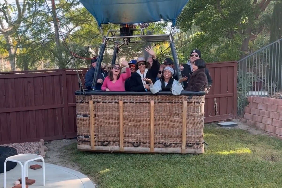 One Foot Tsunami: Dropping in Unannounced